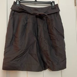 Jodi Arnold- The Limited Gray Skirt with attached tie belt (8)